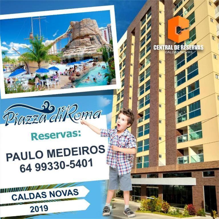 Piazza Caldas Com Acesso Gratuito Acqua Park Diroma